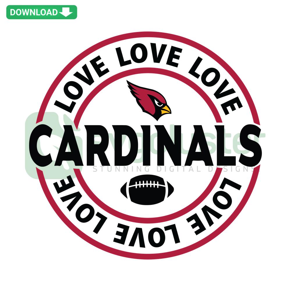Arizona Cardinals SVG design featuring team logo, vibrant colors, perfect for football fans, instant download for designers.