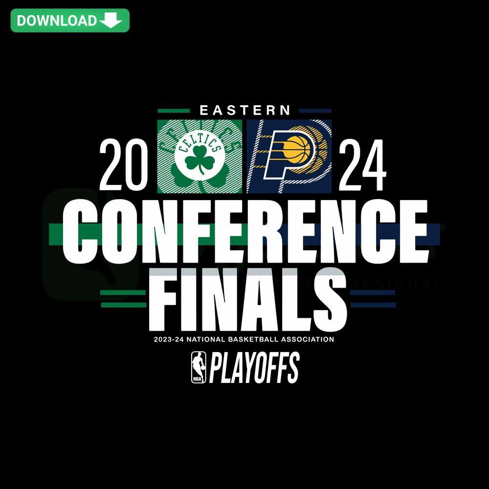 Celtics vs Pacers 2024 NBA Finals SVG, Cricut Ready, Eastern Conference, Basketball Team Logos, DIY Craft Design Files