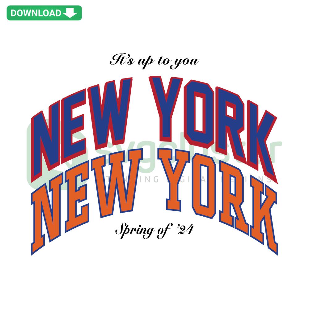 New York Rangers Hockey Spring Of 24 SVG Template, perfect for card designs, featuring bold blue and red team logo elements.