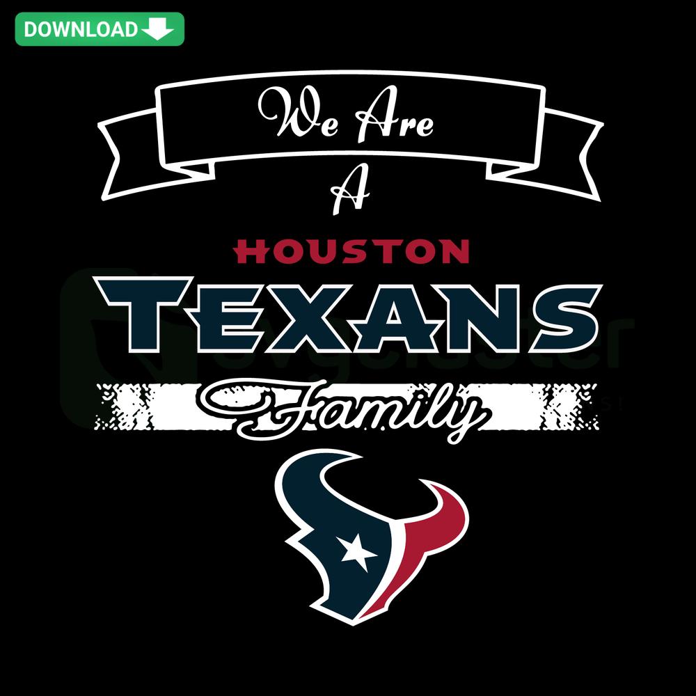 We Are A Texans Family SVG Pattern with Craft Designs, Perfect for DIY Projects, Cutting Machines, Digital Download