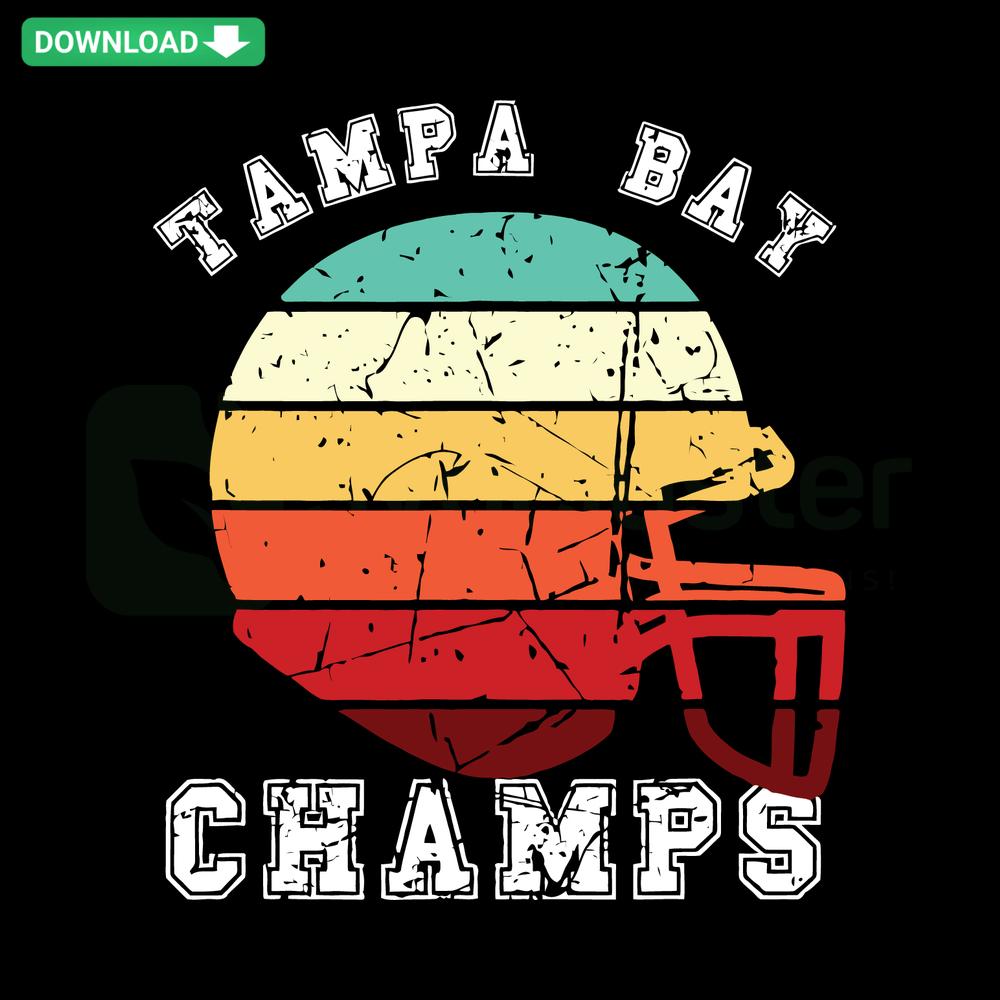 Vintage Tampa Bay Florida Football Helmet SVG, featuring unique retro-style design, perfect for sports and crafting enthusiasts.