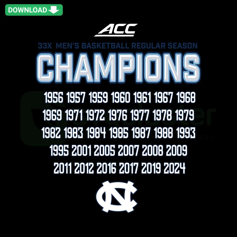 33x Mens Basketball Tar Heels SVG Design, High-Resolution, Sports Apparel Graphic, UNC Team Logo, Perfect for Custom Merchandise