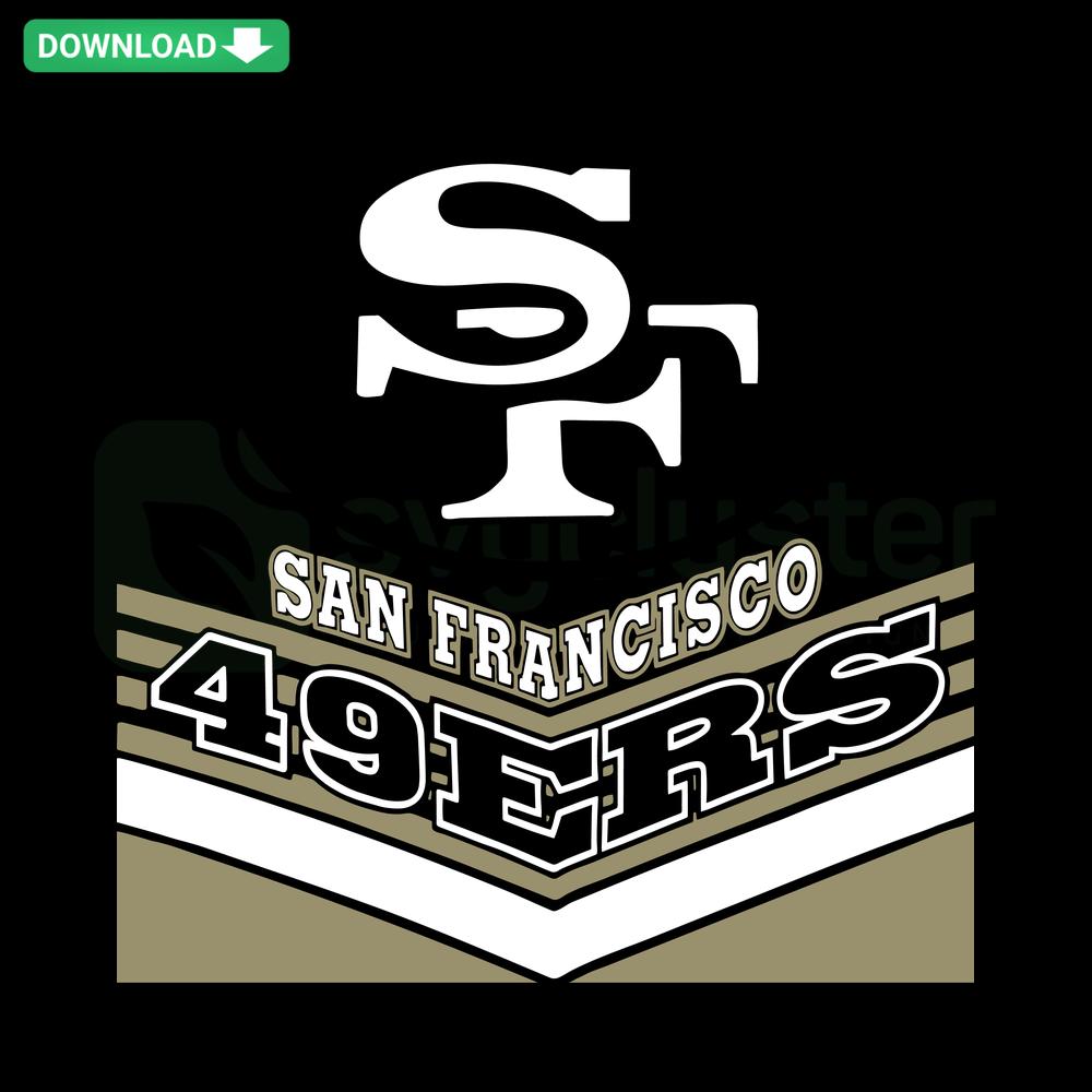 Vintage San Francisco 49ers SVG digital download; retro football helmet, bold team logo; SVG design for crafts, 49ers fans.