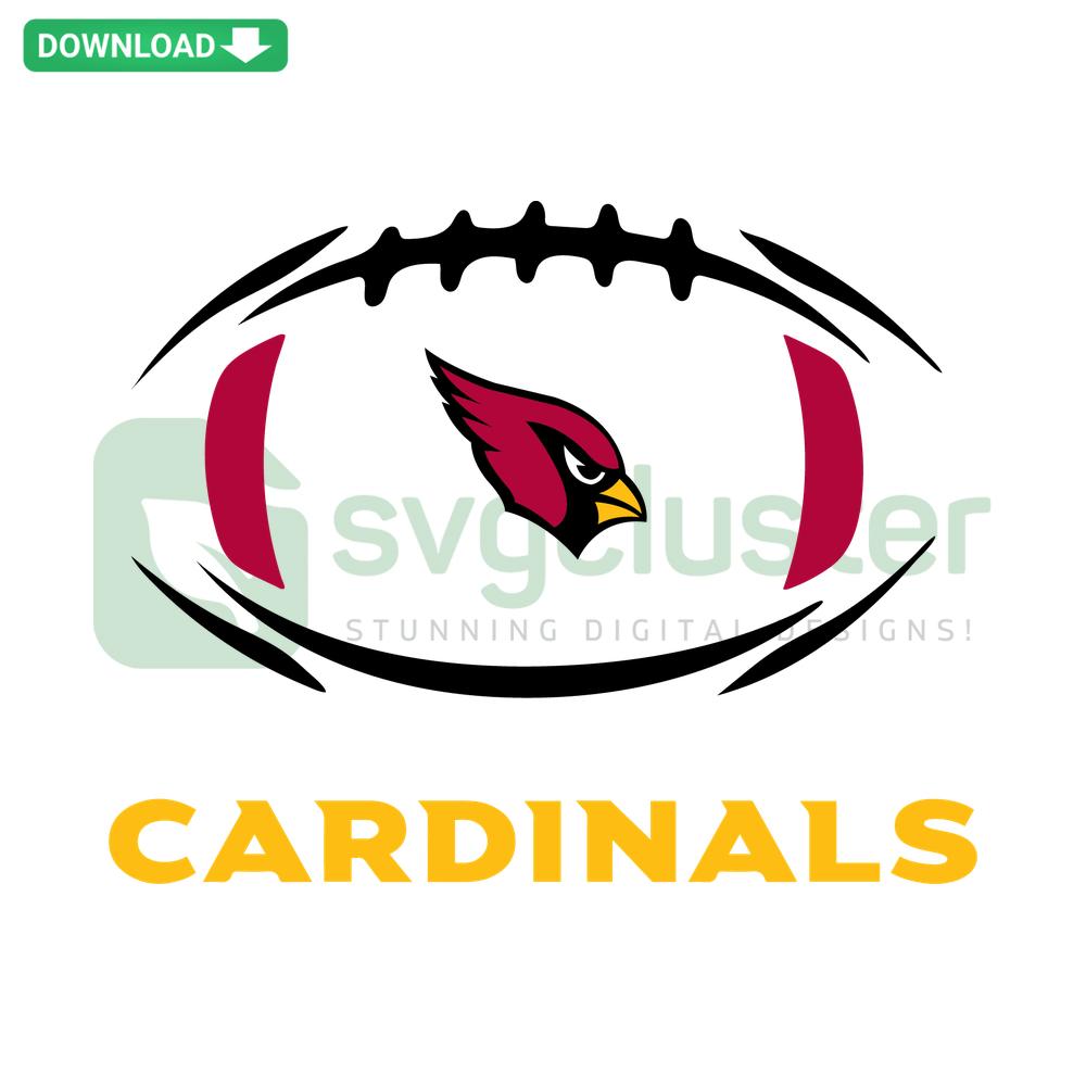 Arizona Cardinals Football SVG, Cricut Digital Download, featuring team logo clip art, perfect for DIY craft projects.