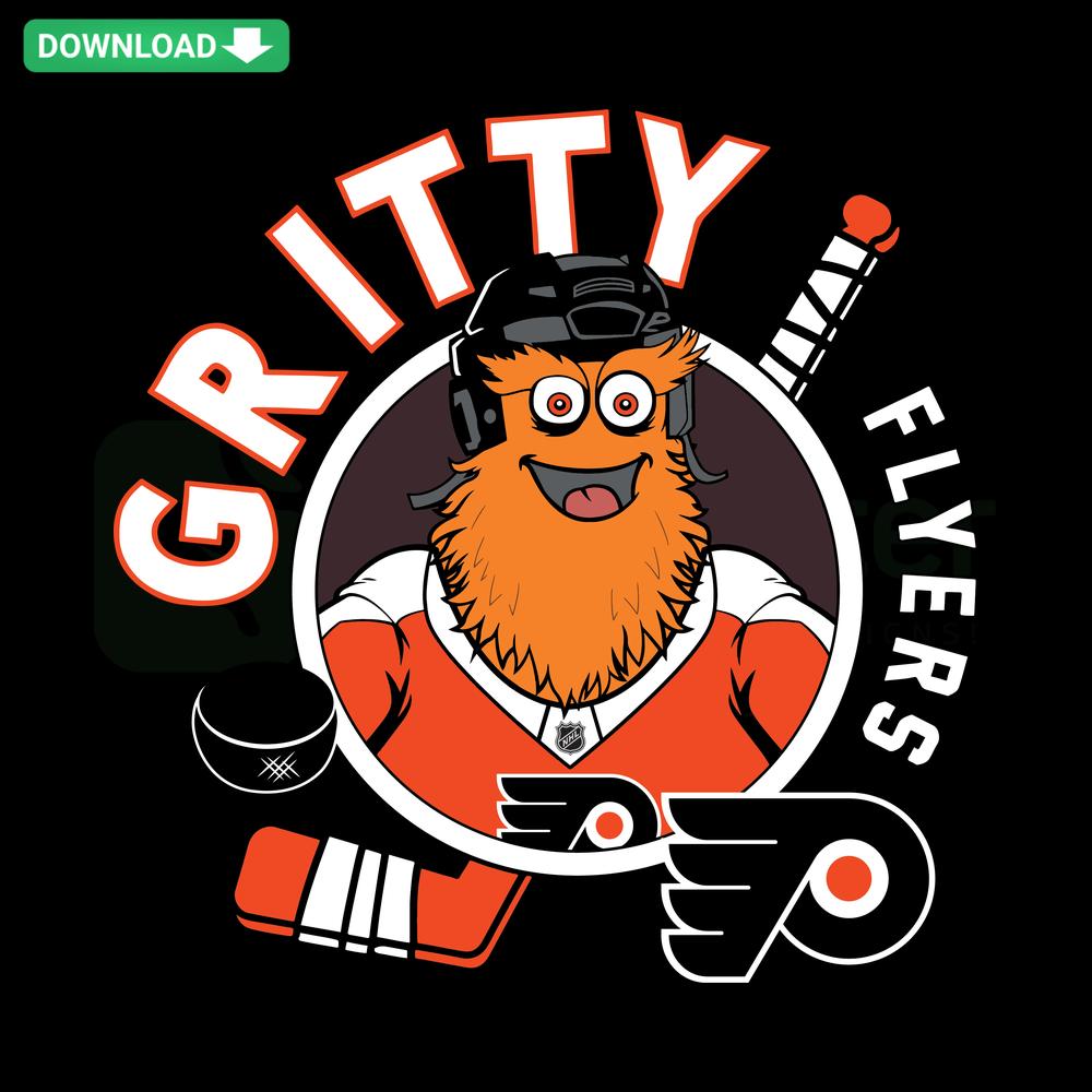 Gritty Flyers SVG Template: Philadelphia Hockey Mascot Design for Cricut Digital Download, Iconic Sports Character