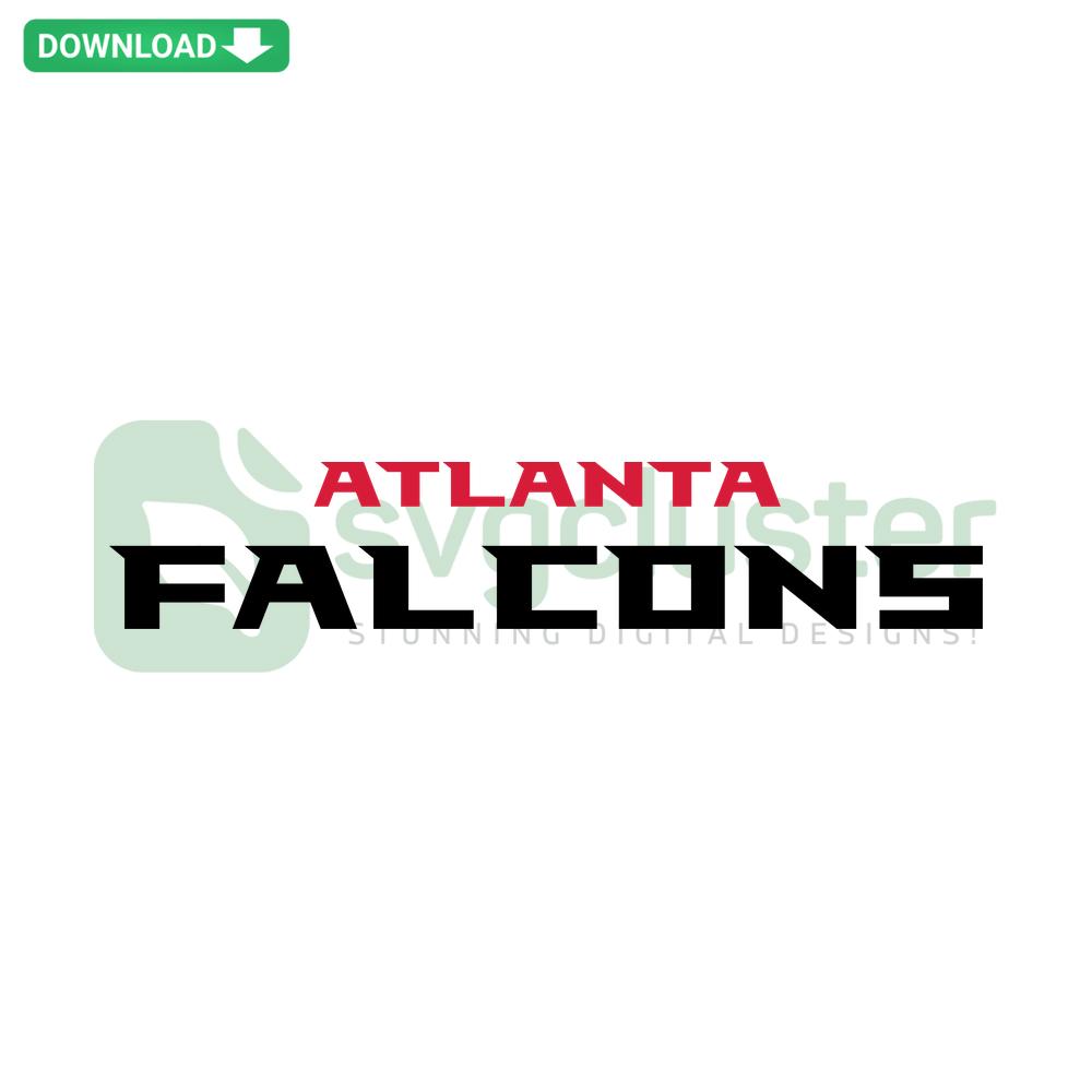 Atlanta Falcons SVG Design, NFL Team Logo, Digital Download for T-Shirts, High-Quality File, Falcons Football Graphics