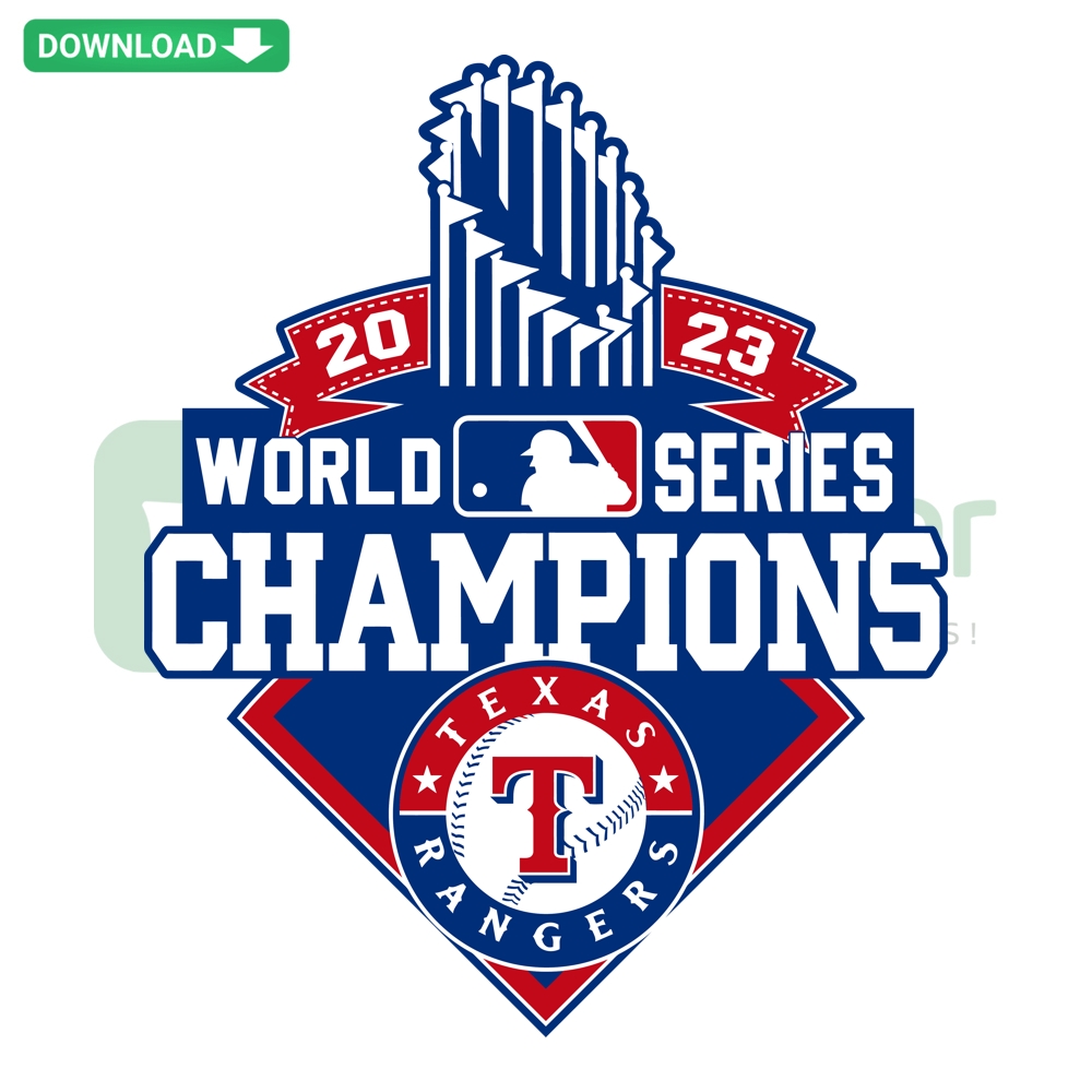 Texas Rangers World Series 2023 Digital Bundle Baseball Champions Collection